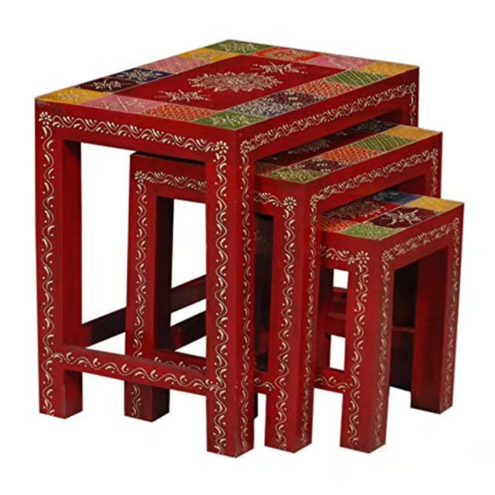 1-26.jpg Nested Stool Set of 3 Stool - Image 1