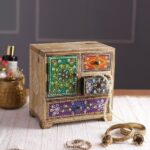 Hand-painted Jewellery Box / Drawer Organizer / chest of drawer