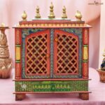 Beautiful Wooden Temple / Pooja Mandir for Home (24x12x30" & Multicolor) - Image 6
