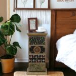 Wood To Cart® Wooden Hand-painted Drawer Chest, Side Table, End Table, Storage With 4 Drawers